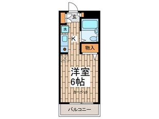 セザ－ル南大井（３０３）の物件間取画像